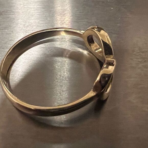 14k Solid Gold Infinity Ring | Size 8 | Gift | Everyday Jewelry | Fine Jewelry | - Picture 5 of 6